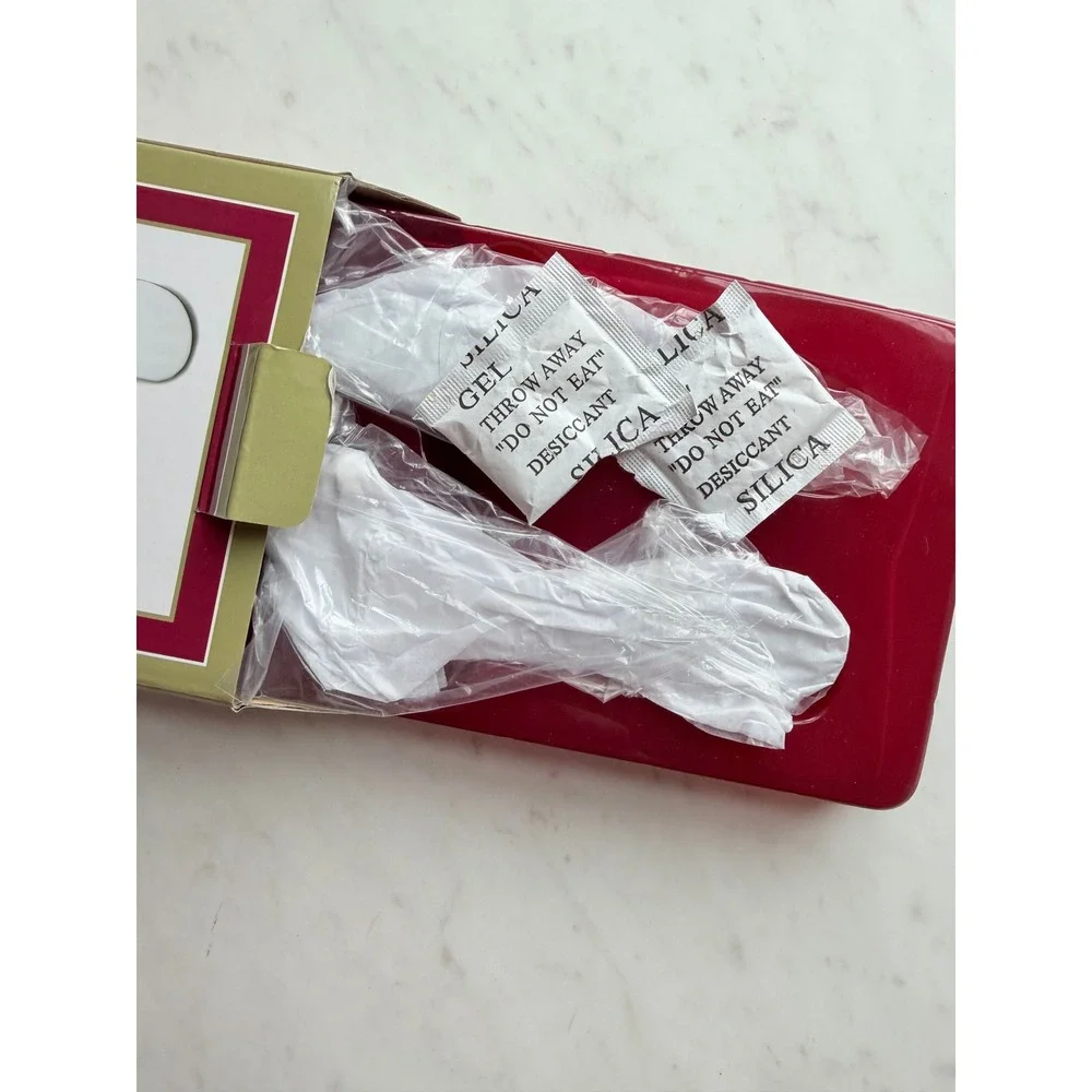New‎ Mikasa Spreader Set Stainless Steel Christmas Tree Candy Cane Holiday